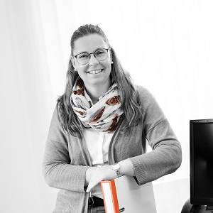 Mirja Riewe, Kauffrau für Bürokommunikation